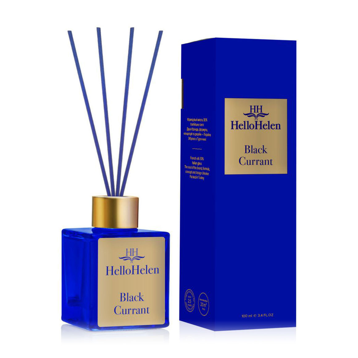 Аромадифузор HelloHelen Black Currant, 100 мл